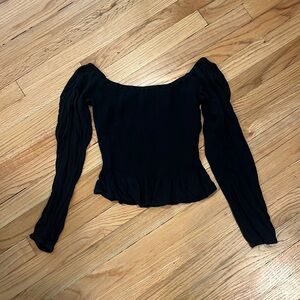 Hollister Long Sleeve Blouse